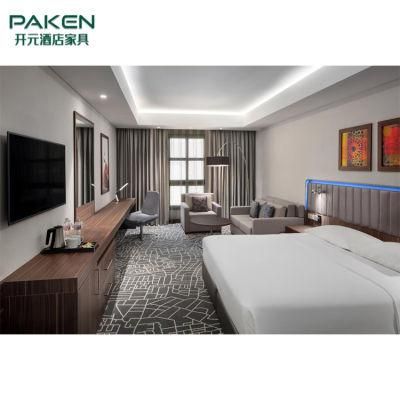 Custom Make Hotel Bedroom Furniture with TV Unit &amp; Make up Table &amp; Mirror