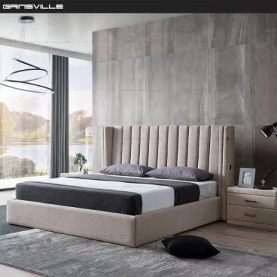 European Furniture Modern Bedroom Furniture Beds Wall Bed King Bed Gc1807