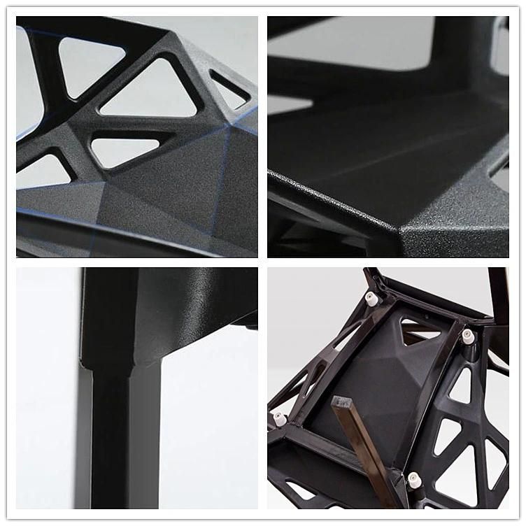 Wholesale Modern PP Seat Metal Legs Chairs Plastic Dining Room Chair for Sale