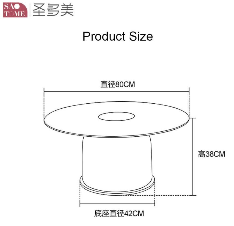 Home Hotel Restaurant Furniture Round Coffee Table