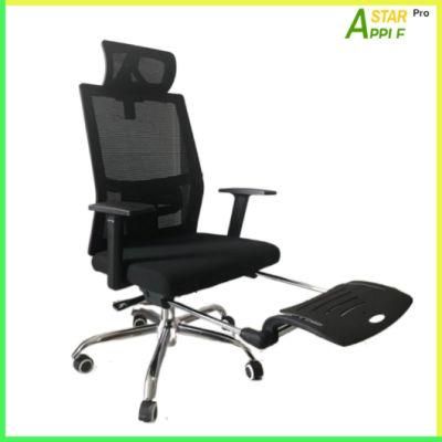 Office Furniture as-D2124 Boss Folding Chair with Leg Rest Support