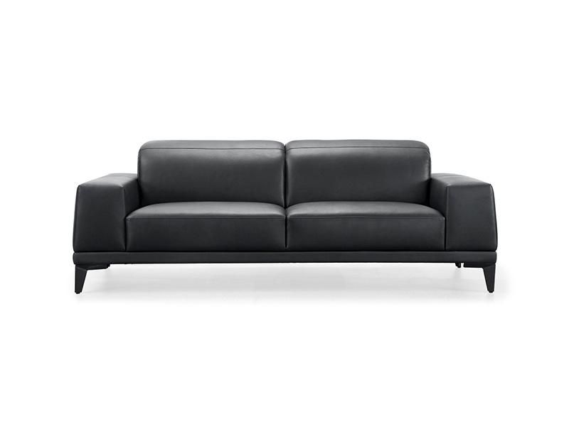 Modern Microfiber Leather Executive Office Sofa