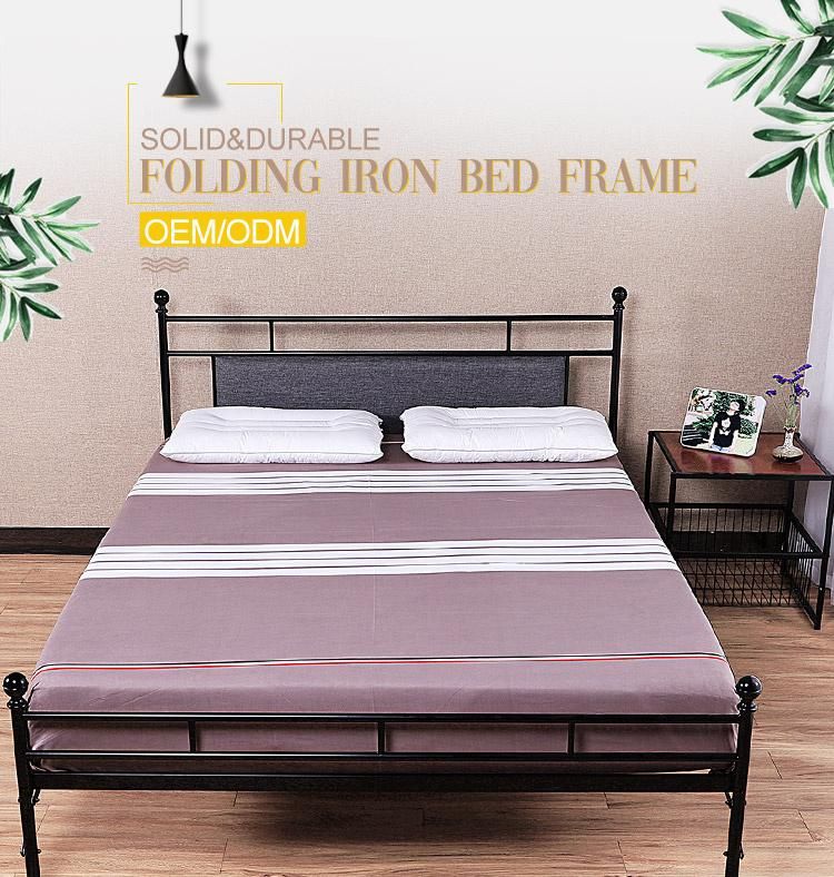 Trending Hot Products Bedroom Furniture Modern Easy Folding Bed Frame