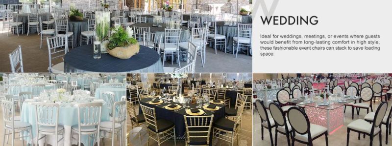 Metal Banquet Wedding Party Chiavari Chair