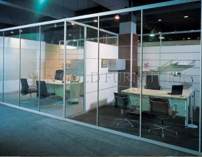 Modern Tempered/Toughened Glass as Partition Wall for Office Room Divider (SZ-WST753)