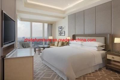 Foshan Factory 4 Star Customized Wooden Economic Hotel Apartment Villa Living Room Bedroom Furniture Double Single King Queen Size Bed
