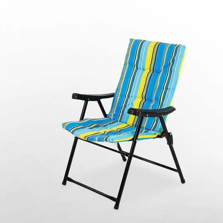 Portable Steel Folding Beach Chair/Fishing Chair (ECC-35)