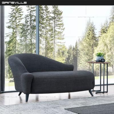Wholesale Modern Home Living Room Hotel Lounge Leisure Furniture Upholstered Leather/Fabric Chaise Couch Sofa Recliner Chair