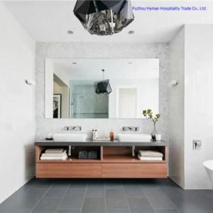 Modern Hotel Polywood Bathroom Sink Washbasin Furniture Vanity Cabinet