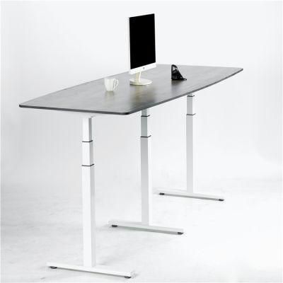 Standing Conference Table L Shaped Adjustable Desk