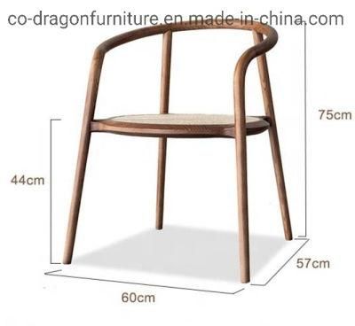Hot Sale Wholesale Solid Wood Rattan Wick Dining Chair Furniture