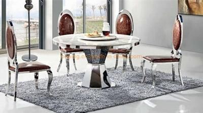 Living Room Furniture Romantic Design Special Back Stainless Steel Wedding Chairs