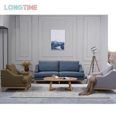 Factory Direct Sale Blue Combination Optionale Color Home Apartment Sofa