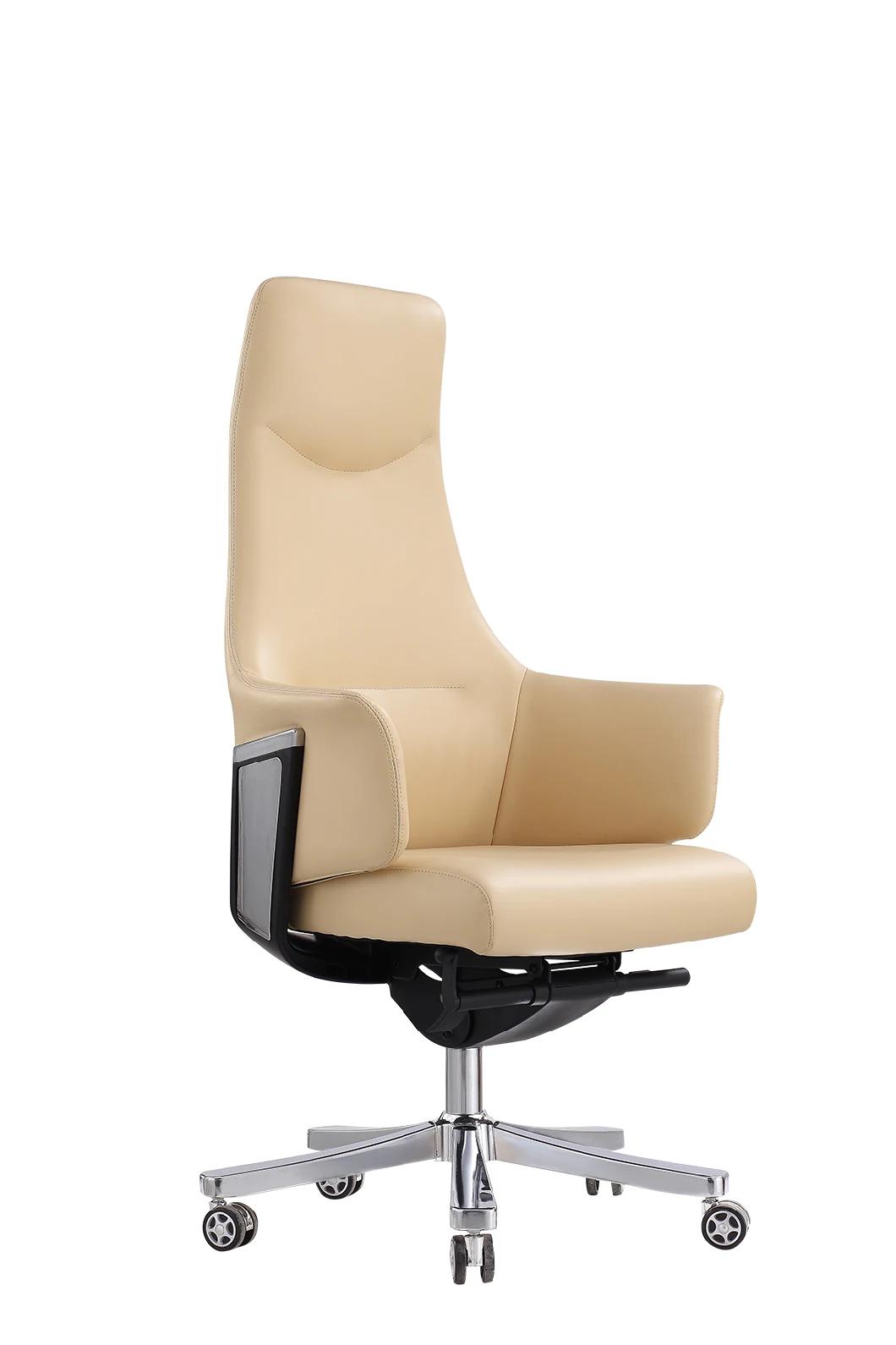 High Quality Furniture Leather Luxury Multi Functional Modern CEO Manager Swivel Office Executive Computer Chair