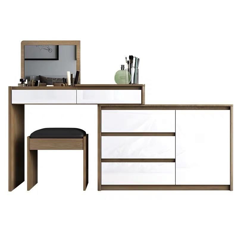 Modern MDF Bedroom Living Room Dresser Standing Wooden Computer Desk