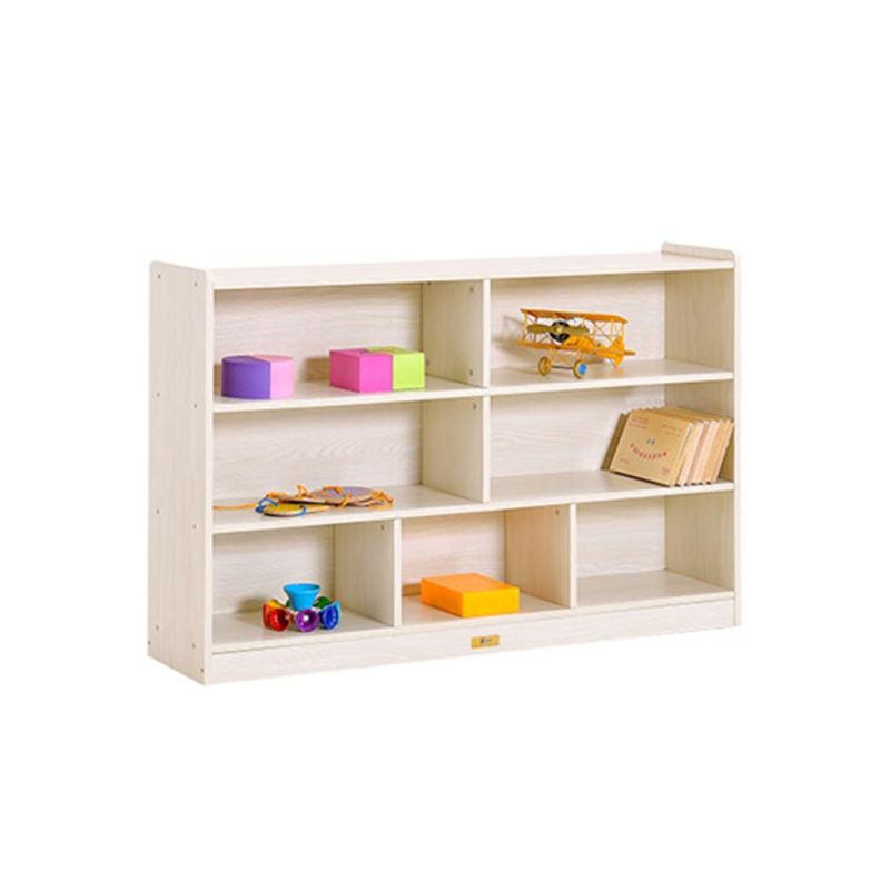 Playroom Furniture Wooden Daycare Display Cabinet, Kids Room Cabinet Children Toy Storage Cabinet, Kindergarten and Preschool Furniture Cabinet with Door