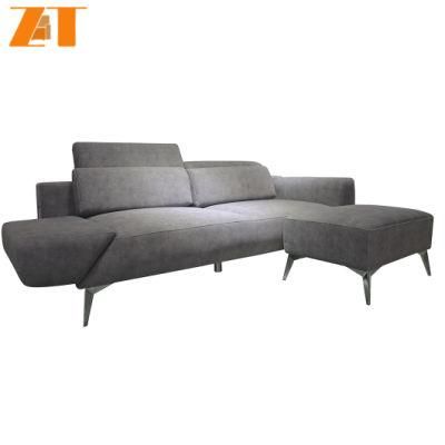 New L Shape Fashion Leisure Sofa Set Living Room Furniture Corner Sofa