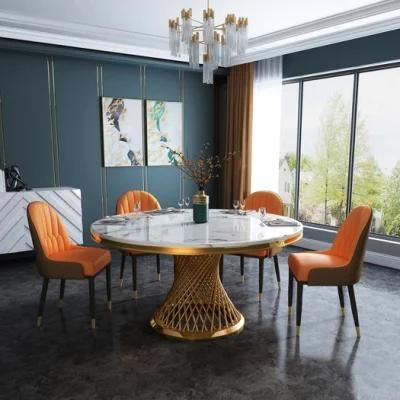 Metal Dining Table Dining Chair Set Furniture