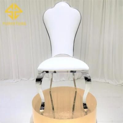 American Style Hot Sale Stainless Steel Dining Chair Hotel Furniture Wedding Events Chairs