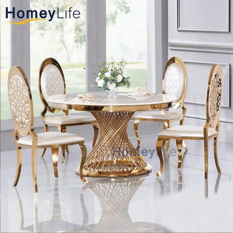 Foshan Factory Direct Oval Marble Dining Furniture Tea Table Coffee Table