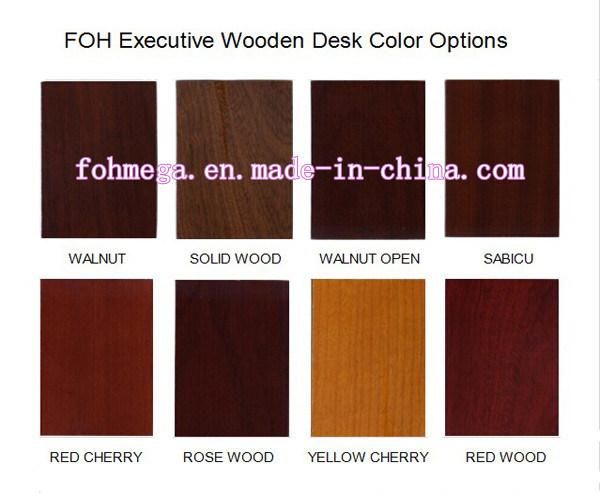 Hot Sale Modern MFC Office Executive Desk with Movable Pedestal (FOH-HMD241)
