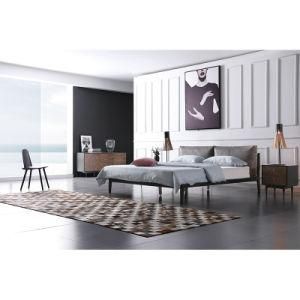 New 2020 Hot Sale Minimalist Design Metal Frame Bed Modern Bedroom Furniture