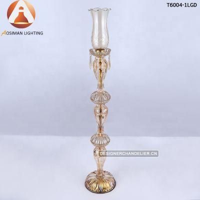 Candelabra Holder for Wedding Decor in Gold Color