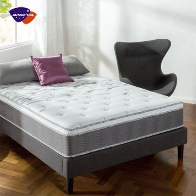 Wholesale Factory Bed Mattresses for Home Furniture in a Box Cooling Gel Memory Foam Spring Mattress