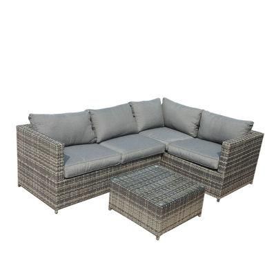 Modern Outdoor Furniture Garden Rattan Sofa Set with Cushion