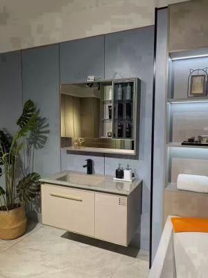 Simplicity Bathroom Cabinet, Wall Mounted Bathroom LED Vanity Mirror Cabinet