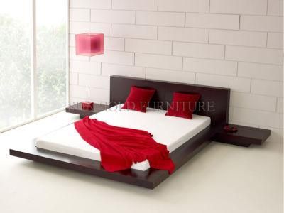 Latest Modern Bed Wooden Bed Bedroom Furniture (SZ-BF127)