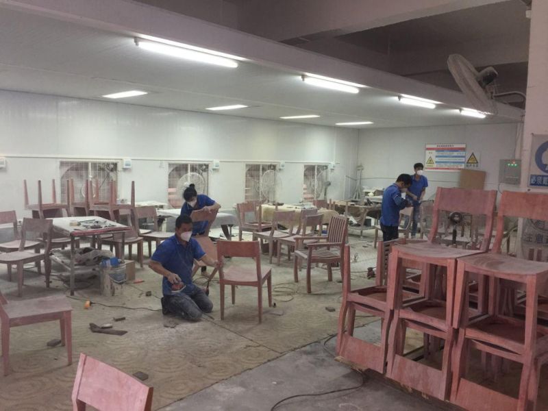 Chinese Foshan Factory Customization Modern Simple Design Ash Solidwood Furniture Supplier for Hotel Resort (CHN-003)