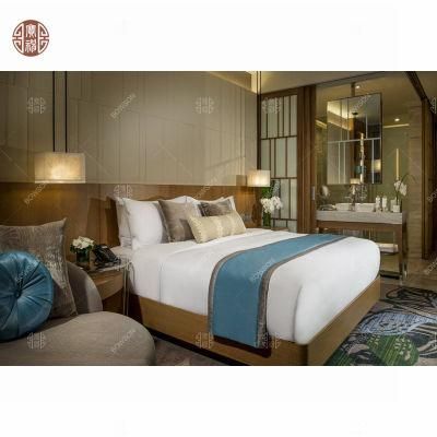 Custom Made Modern 5 Star Holiday Inn Express Wooden Hotel Bedroom Furniture