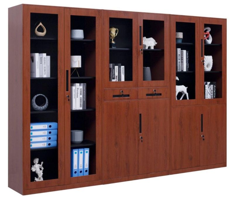 Modern Simple 2 Door Office Storage Furniture Steel Transfer Printing Metal File Cabinet with Lock
