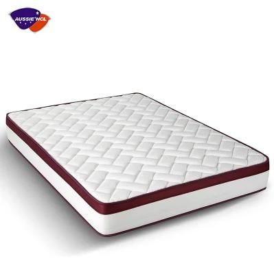 Wholesale Price Home Furniture Queen King Double Full Size Mattresses Natural Latex Gel Memory Foam Spring Mattress in a Box