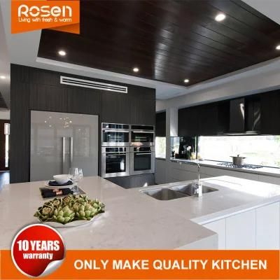 Chinese Wholesale Large Capacity Practical Wood Veneer Kitchen Cabinet