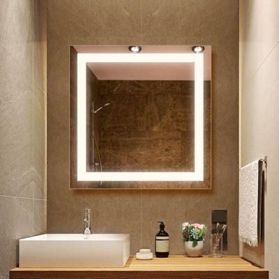 Home Furniture Anti-Fog LED Lighted Hotel Luxury LED Bathroom Mirrors