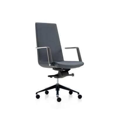 Zode Modern Hot Soft Leather Midium Back BIFMA Office Swivel Computer Chair