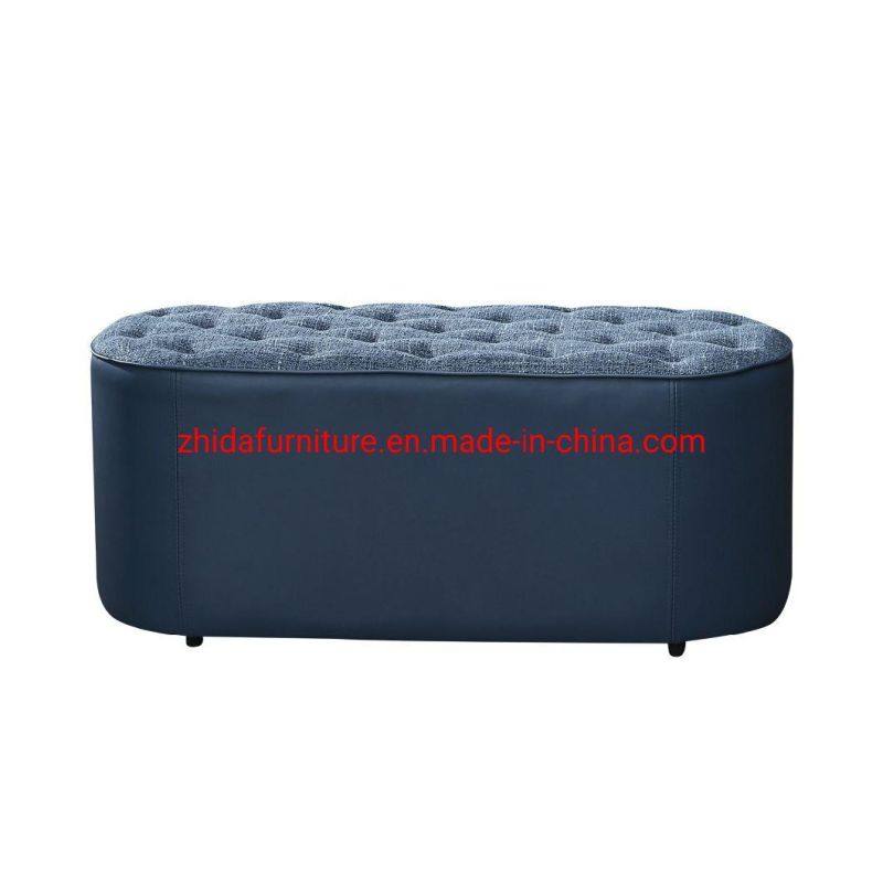 Rectangular Leisure Style Living Room Home Fabric Stool