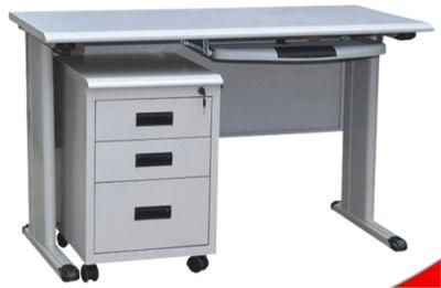 Factory Direct Sale Metal Office Table with Keyboard Drawer