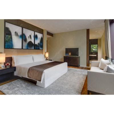 Modern Luxury Wood Bedroom Set Hotel Furniture Bedroom (KL 98)