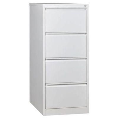Powder Coated Metal 4 Drawer Office Furniture Storage Cabinet