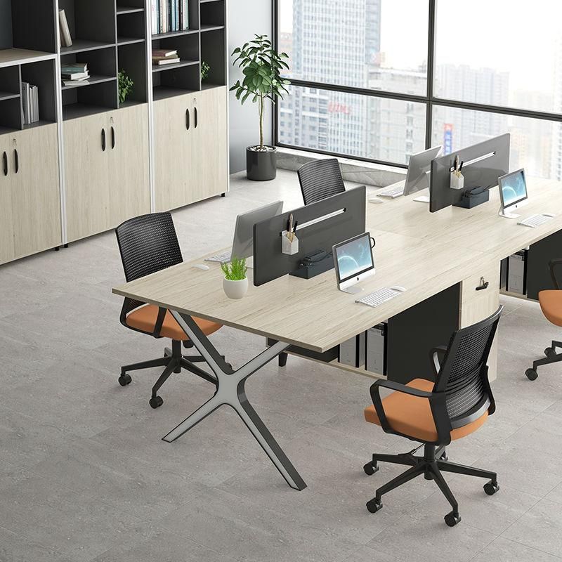 Cheap Price Modern Office Workstation Furniture Wooden Desk