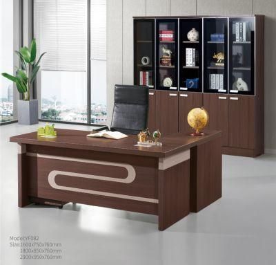 Hot Sale Classic Design L Shaped Computer Desk MDF Modern Executive Office Desk