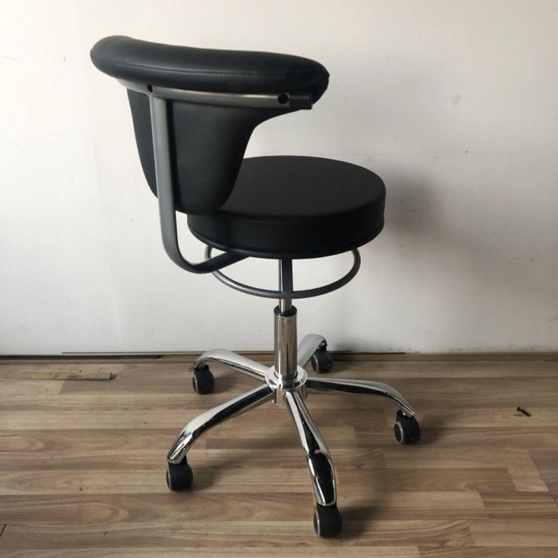 Round Seat Office Chair Medical Dental Asisstant Stool