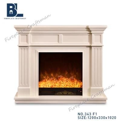 Modern Furniture LED Lights Heater CE Approved Electric Fireplace Mantel TV Stand Living Room Furniture with Insert for Home Decoration