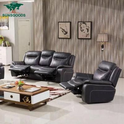 Chinese Style Leisure Leather / Fabric Living Room Lounge Hotel Upholstered Couch Furniture