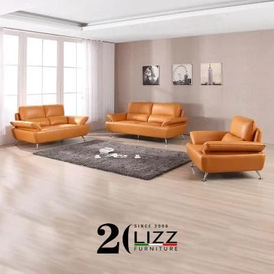 High Quality Living Room Office Furniture Modular Sofa Set with Genuine Leather