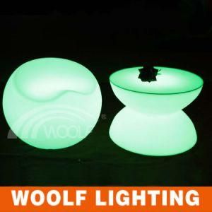 Light up LED Hotel Restaurant Coffee Table Furniture