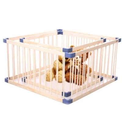 Wooden Playpen for Baby Fence Kids Playpen Wood Baby Play Gate